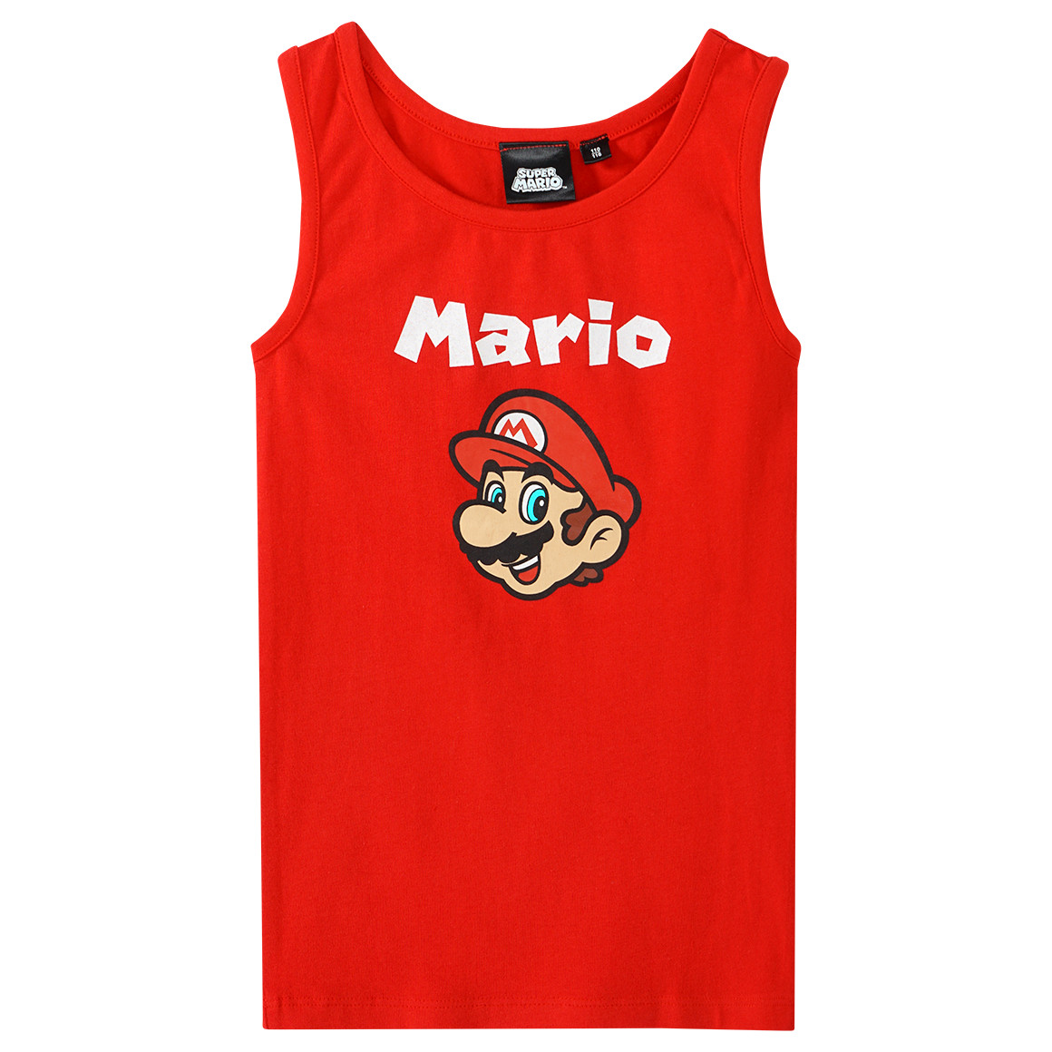 Topolino 2 Super Mario Unterhemden mit Prints dunkelblau / rot