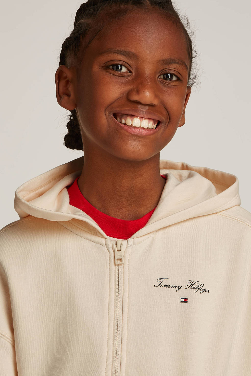 Tommy Hilfiger sweatvest ecru