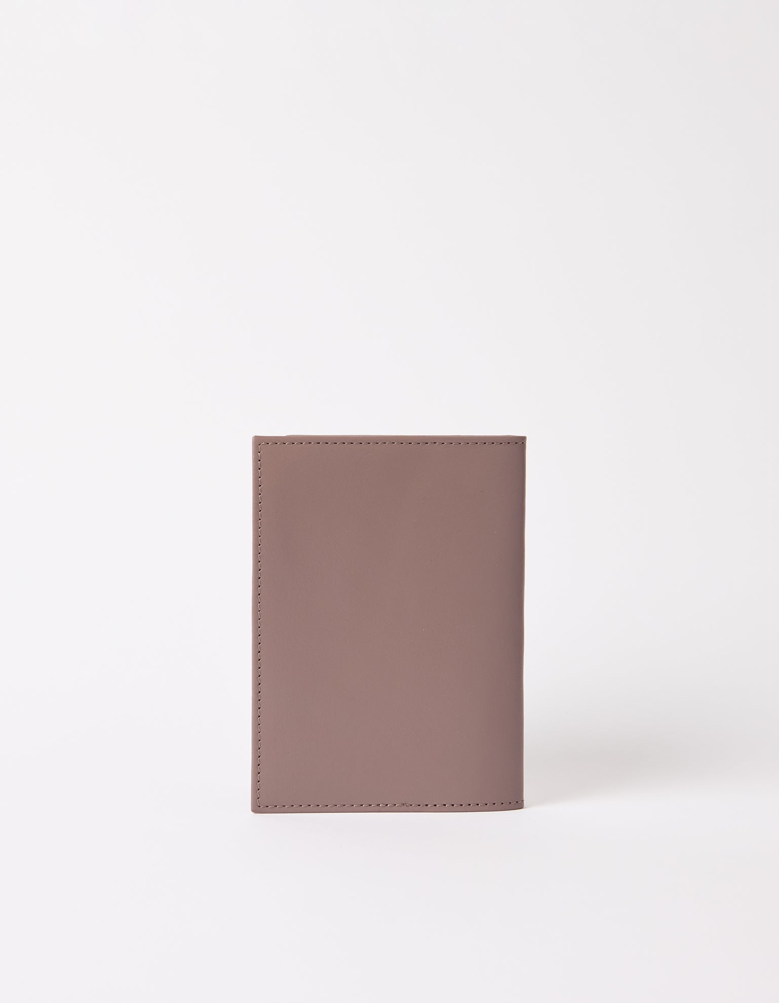 Passport Holder - Pale Mauve Classic Leather