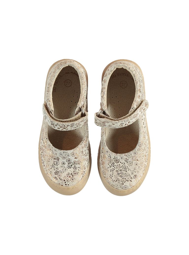 Chaussures salome Or