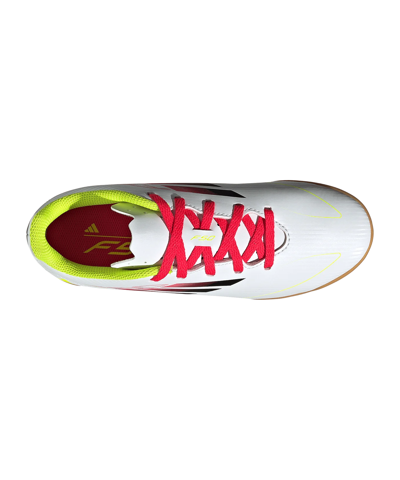 adidas F50 Club IN Pure Victory Kids Weiss