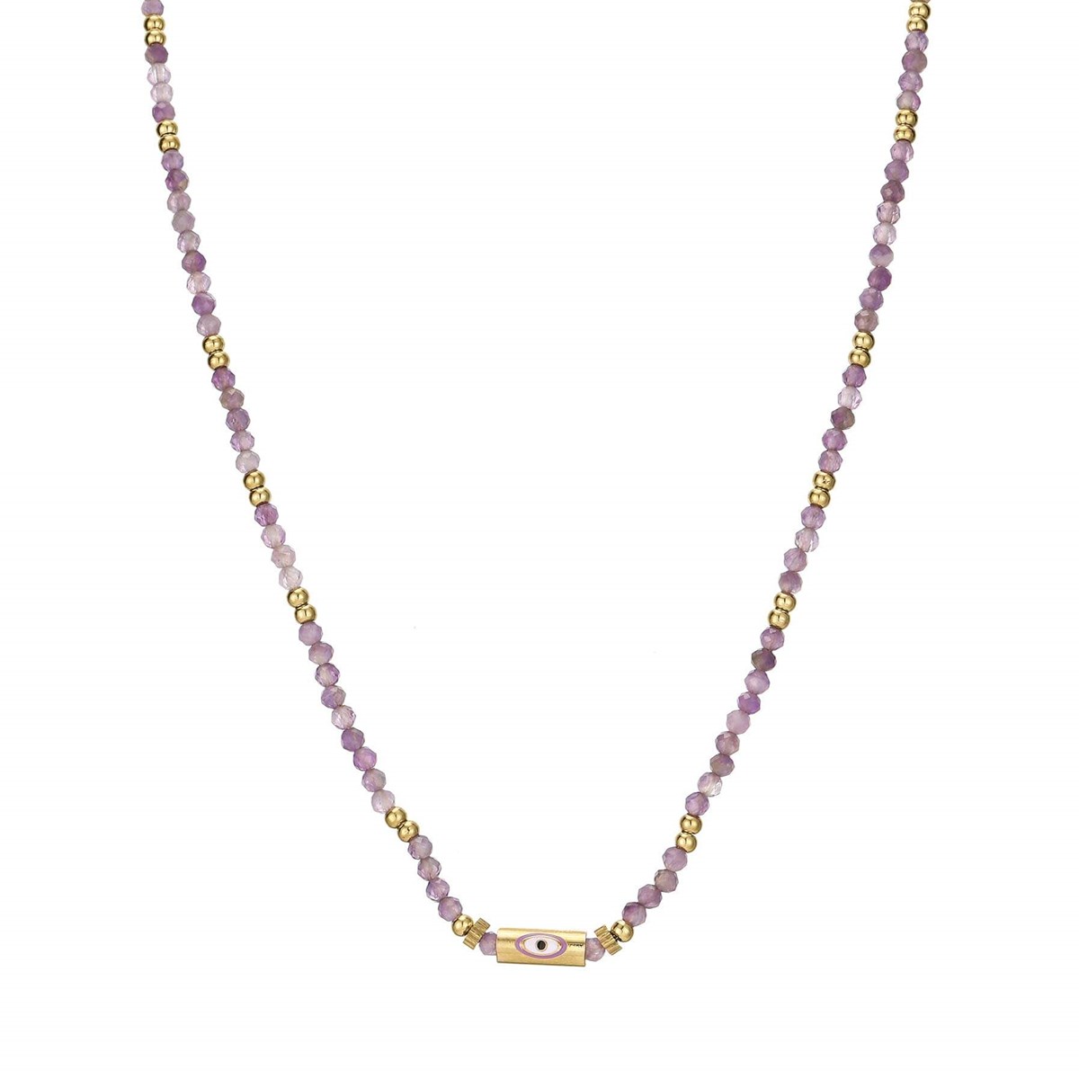 Collier Lucky Eye Améthyste