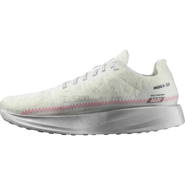 INDEX.03  Laufschuhe Unisex White/Black/CherryTomato