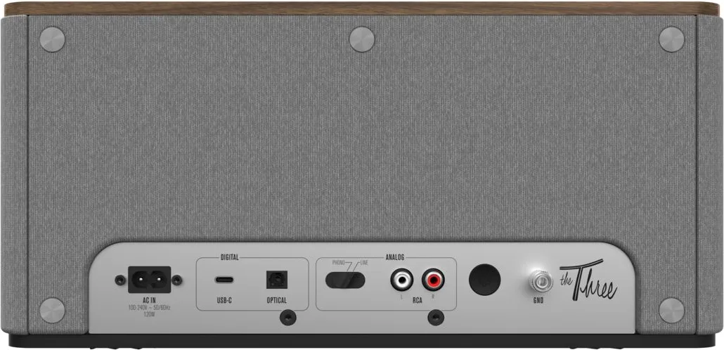 Klipsch The Three  Noyer Enceintes connectées