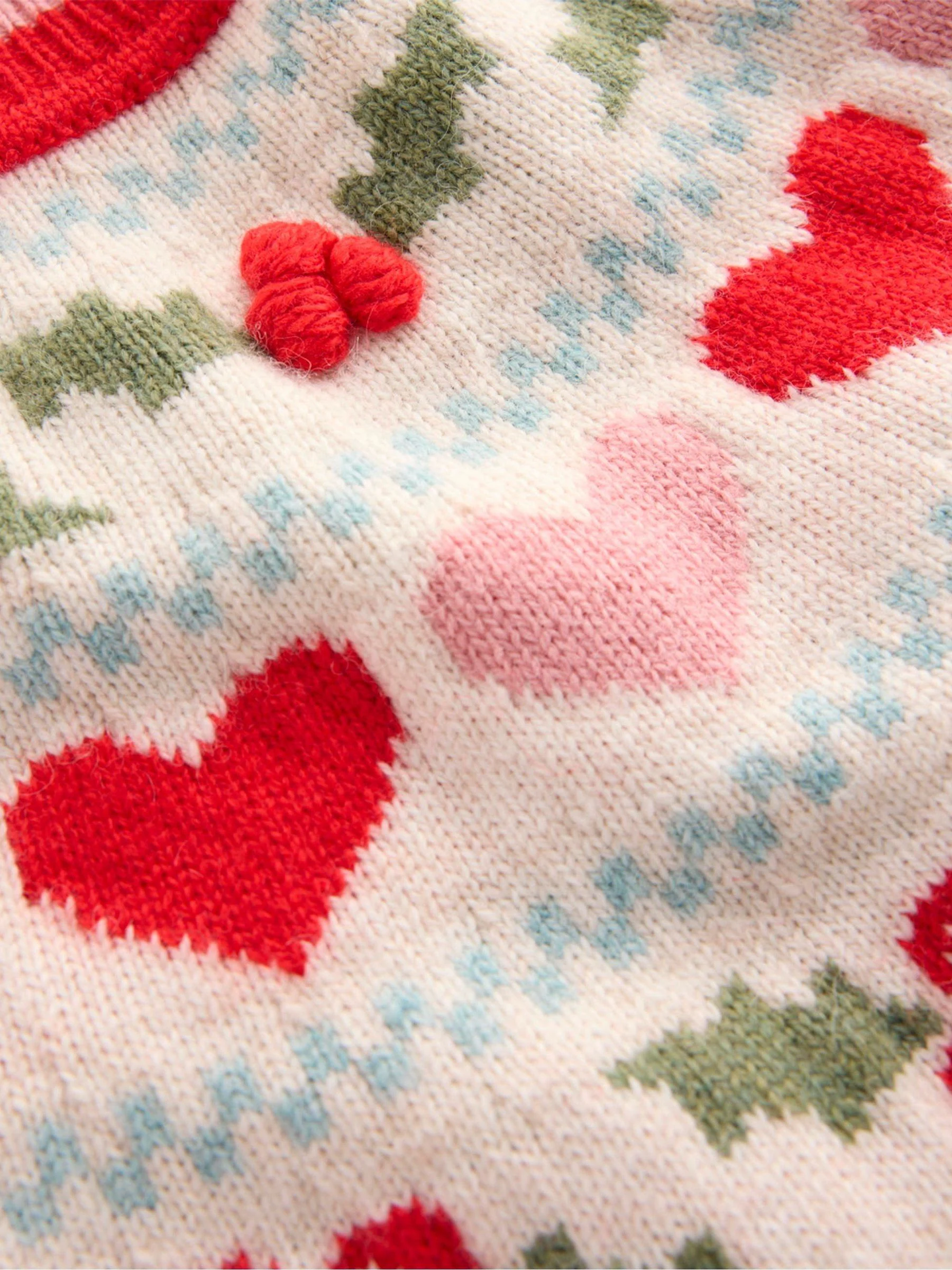 Boden Edie Fair Isle-kersttrui