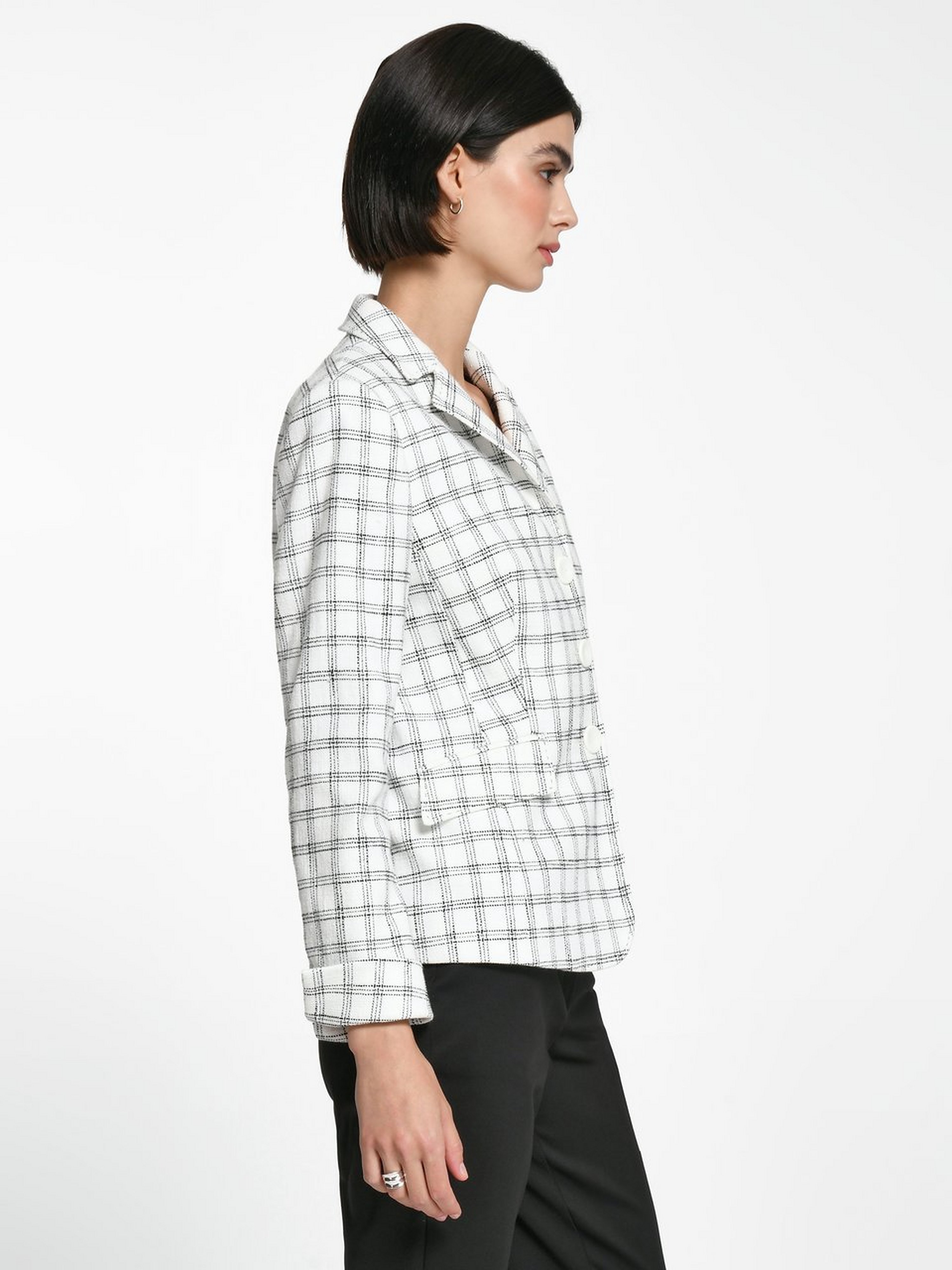 Blazer mit Reverskragen