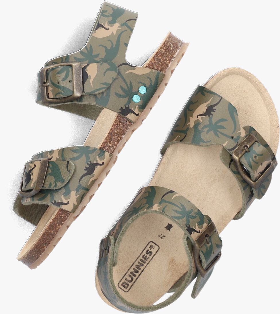 BUNNIESJR groene bunniesjr sandalen bonny beach