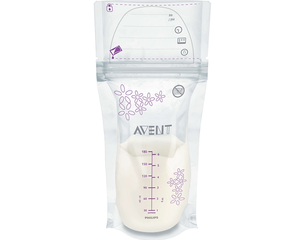 SACOS AVENT ARMAZENAMENTO LEITE 180ML 25UN