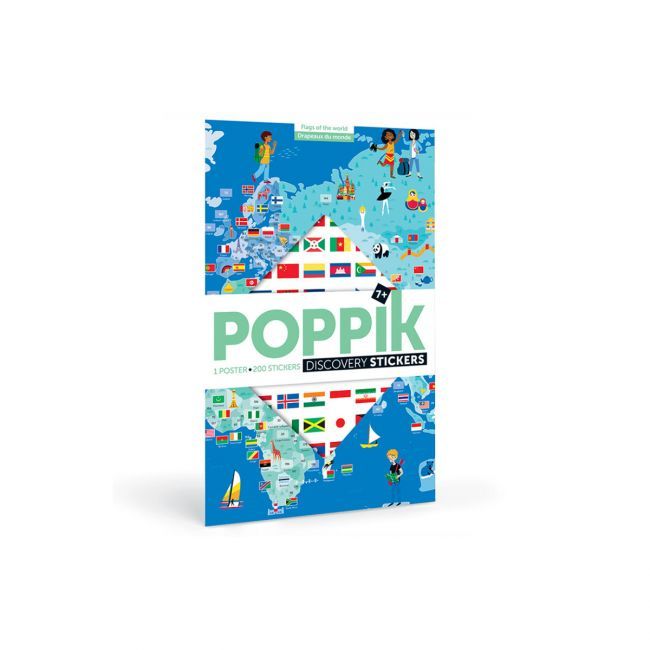 Poster géant avec stickers 
