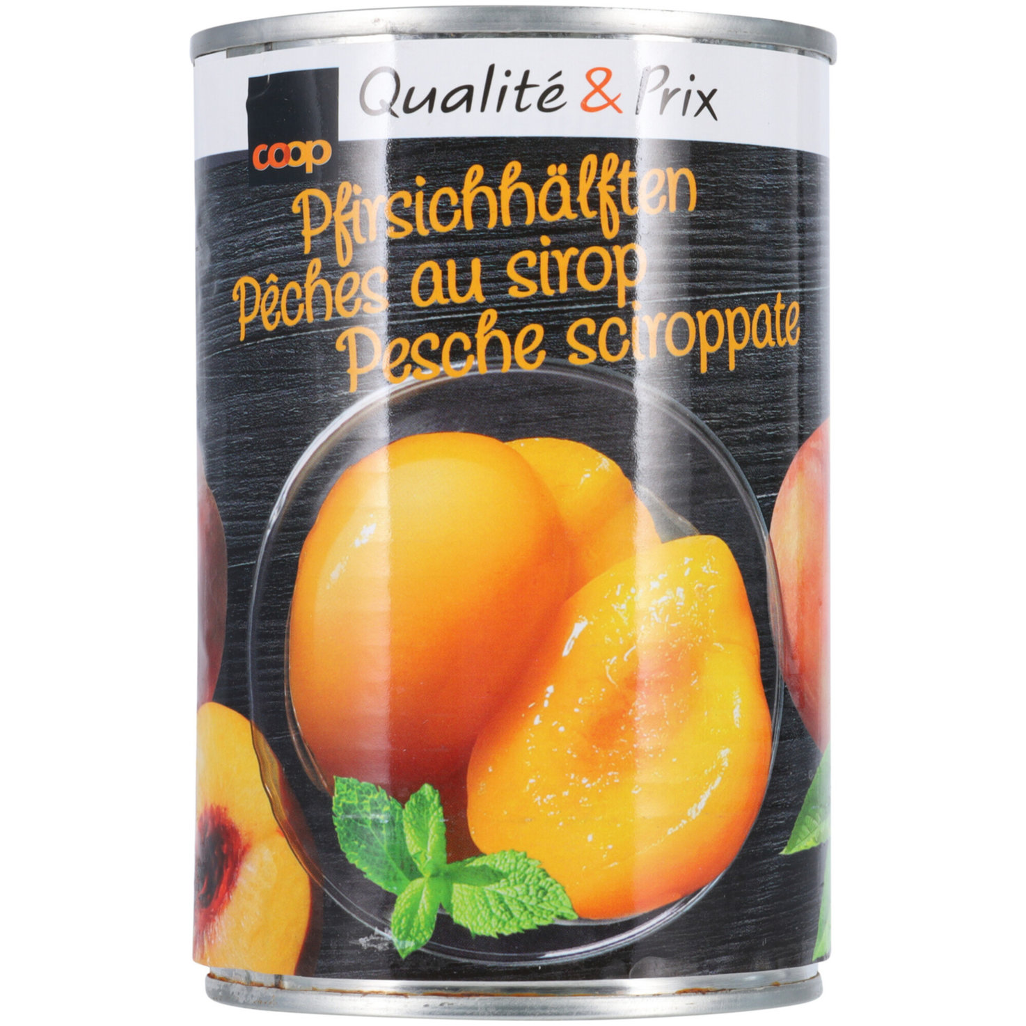 Pfirsichhälften