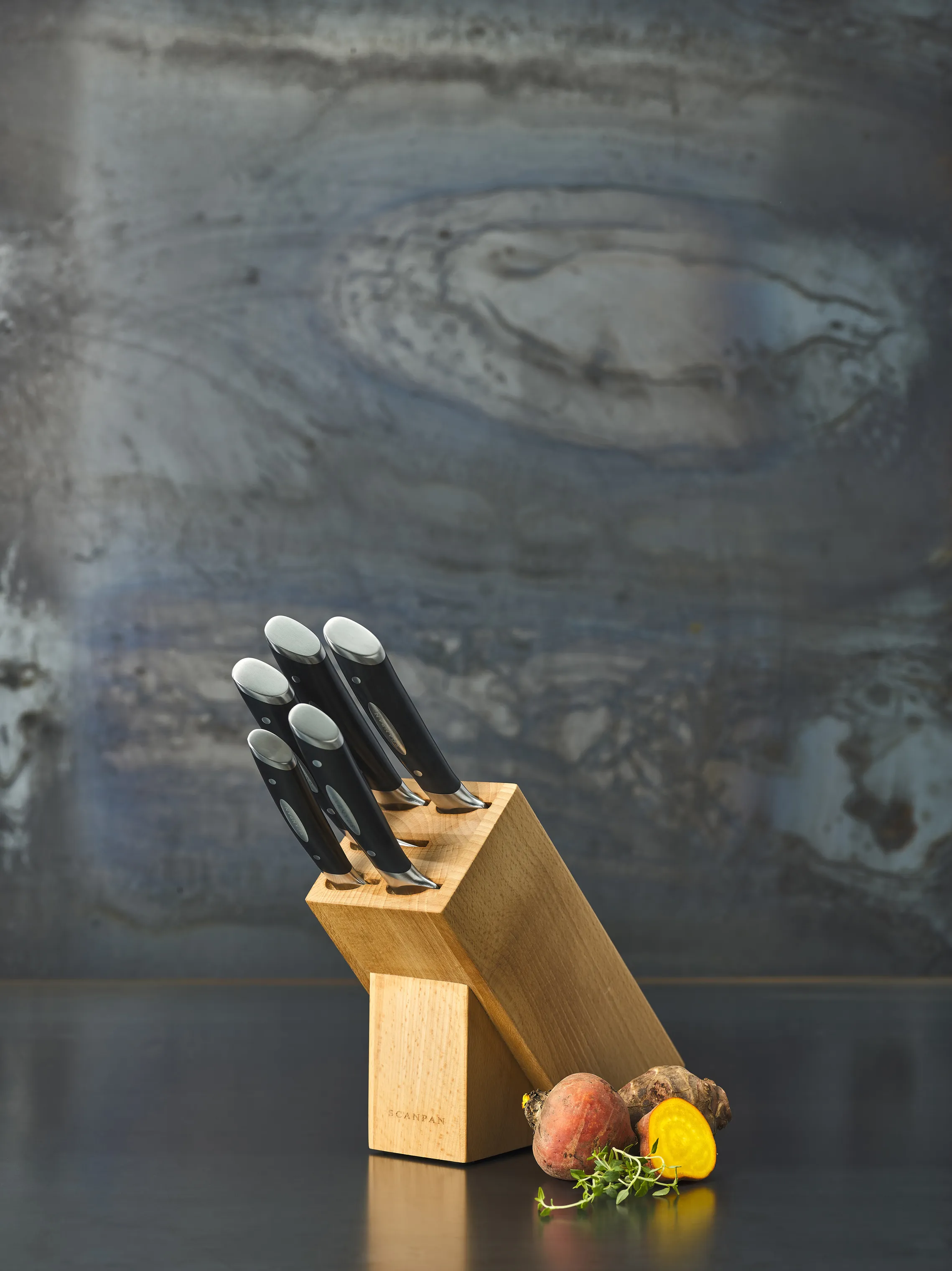 Scanpan Classic Knivblok - 6 dele