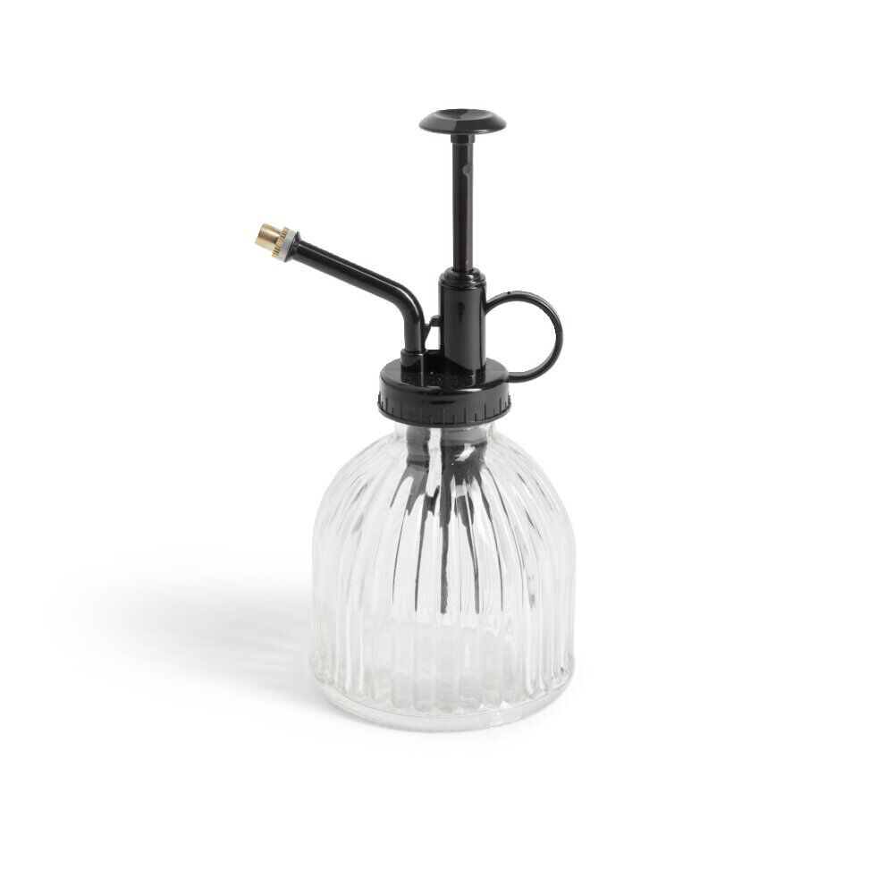 Pulvérisateur 200ml en verre Ø8xH16cm