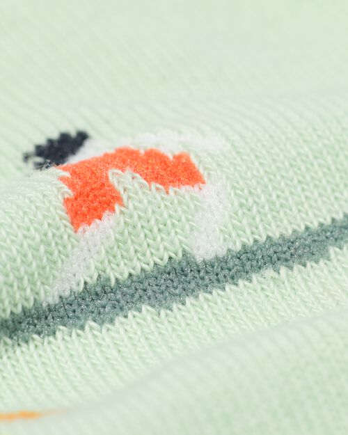 5 paires de chaussettes enfant avec du coton - surf gris chiné
