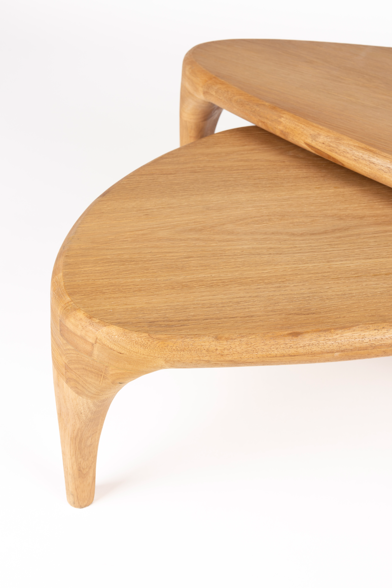 Salontafel Isla naturel - set van 2