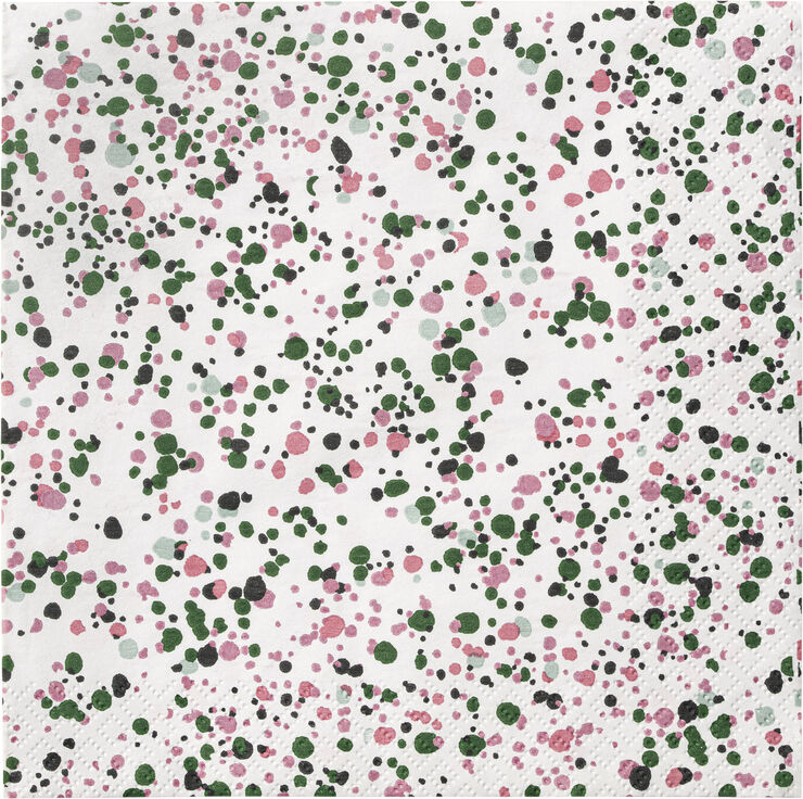 Iittala OTC Servietter 33 cm Helle Pink-Grøn Grøn