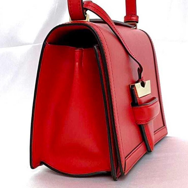Loewe Vintage Loewe Crossbody Bag Red