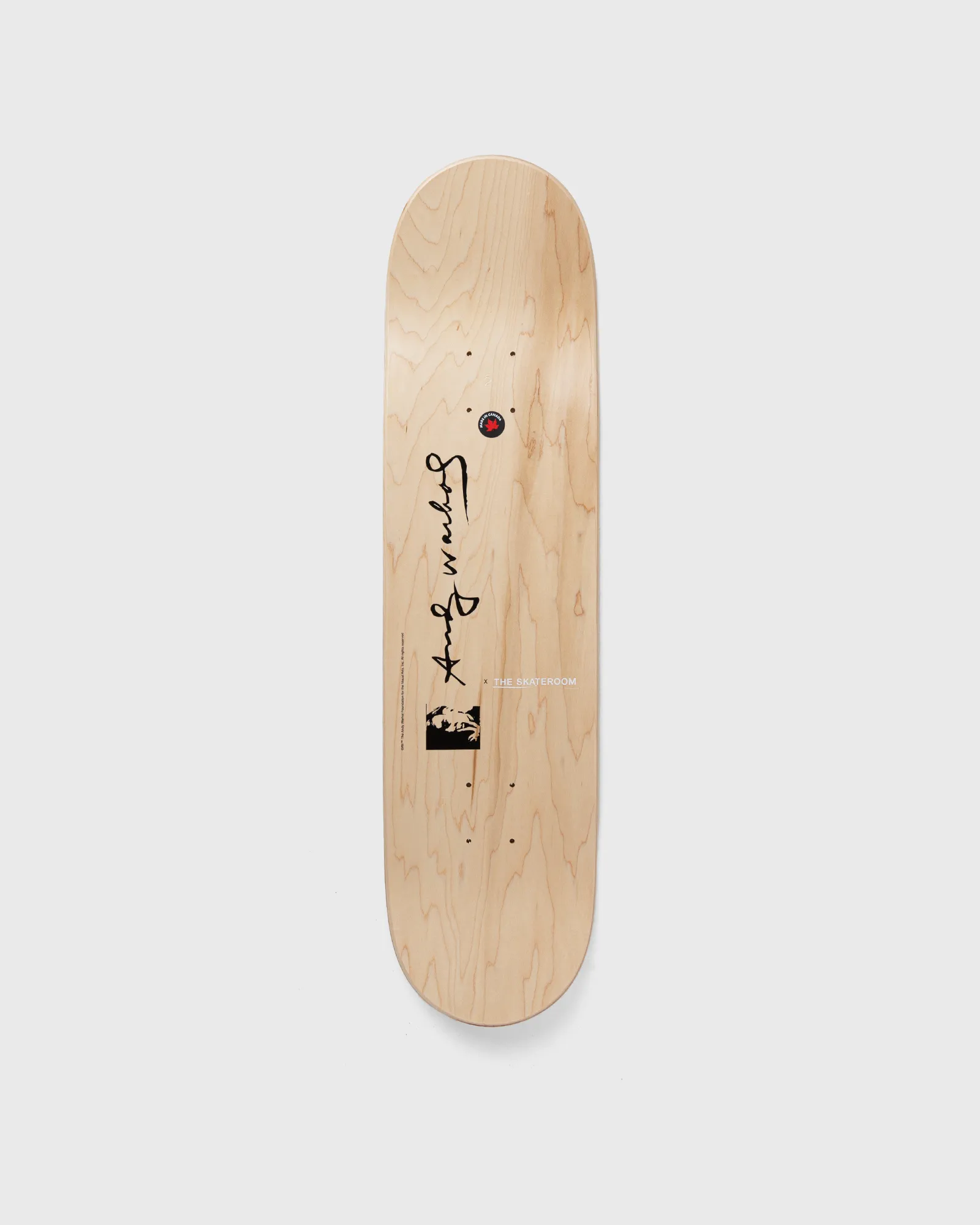 The Skateroom Andy Warhol Color Campbell's Soup Teal Deck