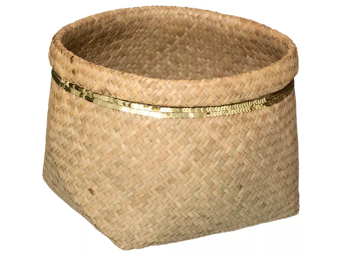 Set de 5 Paniers de rangement avec Sequins