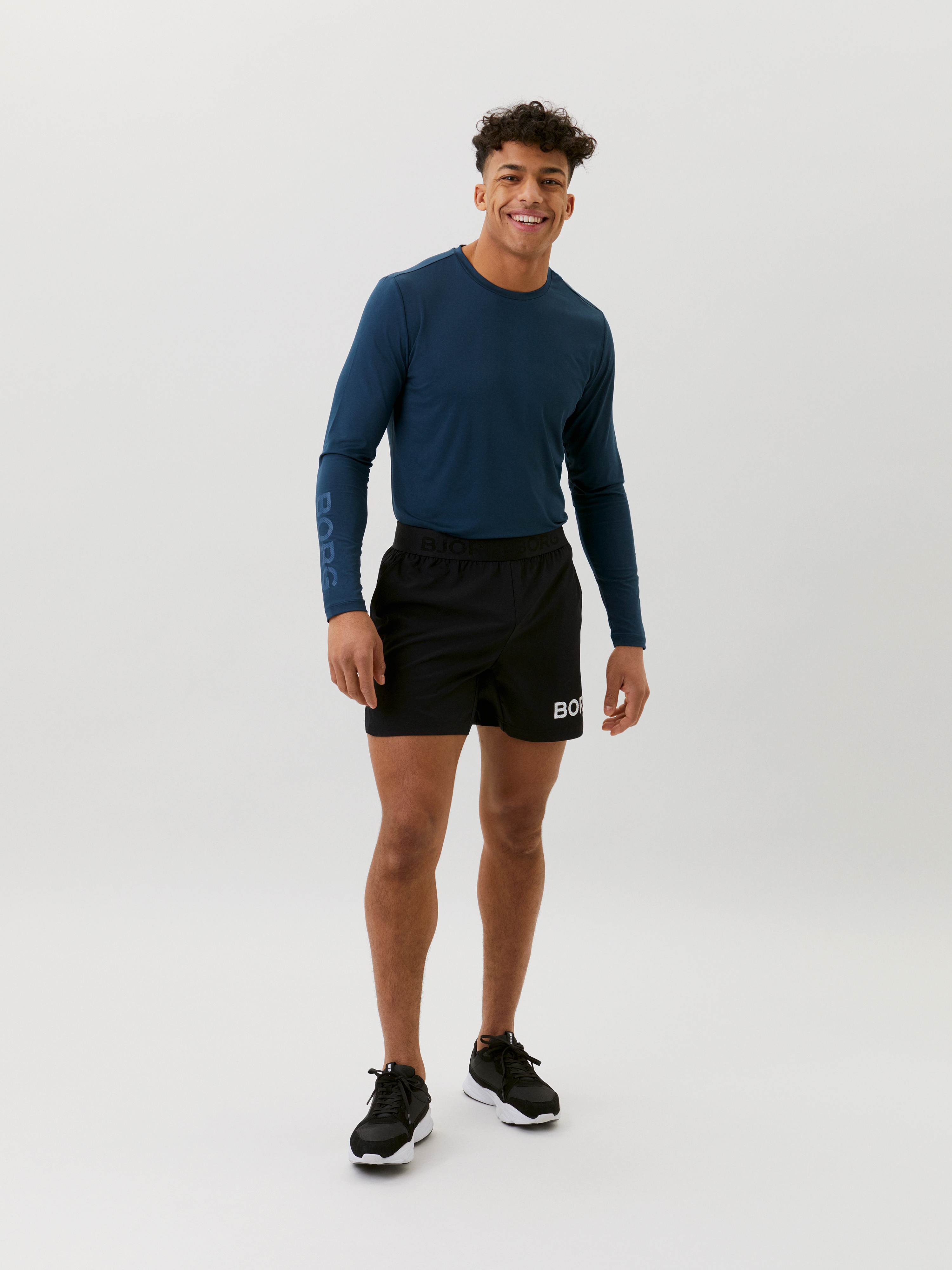 Borg Short Shorts Herre BK001/Black Beauty