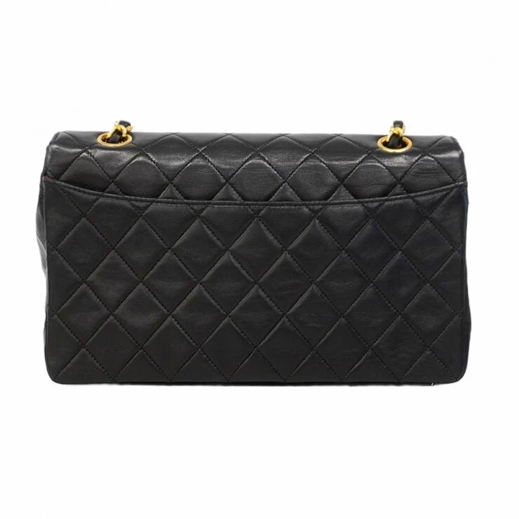 Chanel Vintage Chanel Flap Bag Black