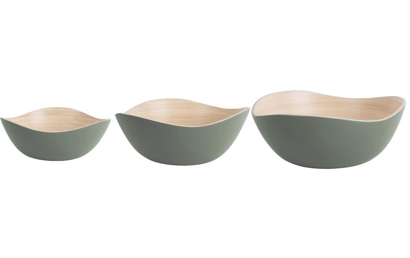 Schüssel Puro Organic 3-teilig, GrünSchüssel-Set