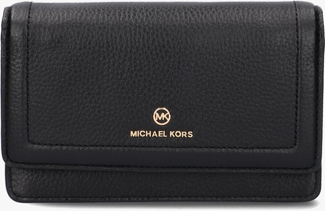 MICHAEL KORS zwarte michael kors schoudertas sm phone crossbody