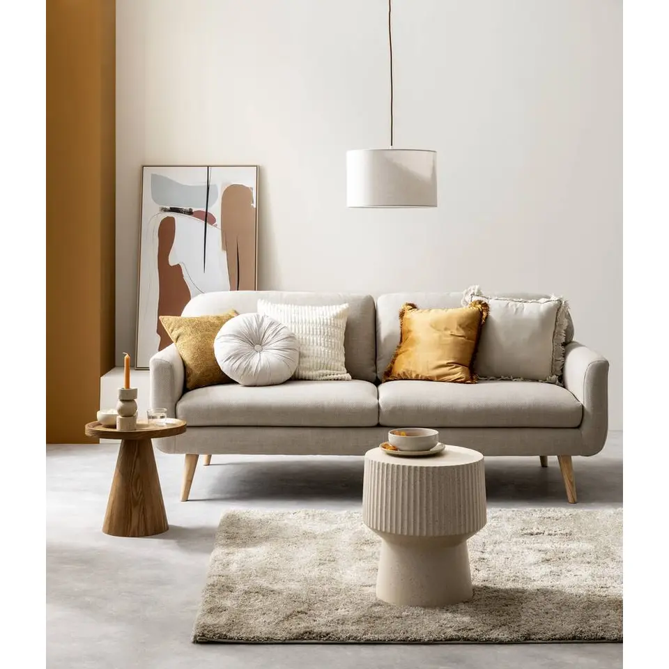 Bank Lilly 3-zits - beige