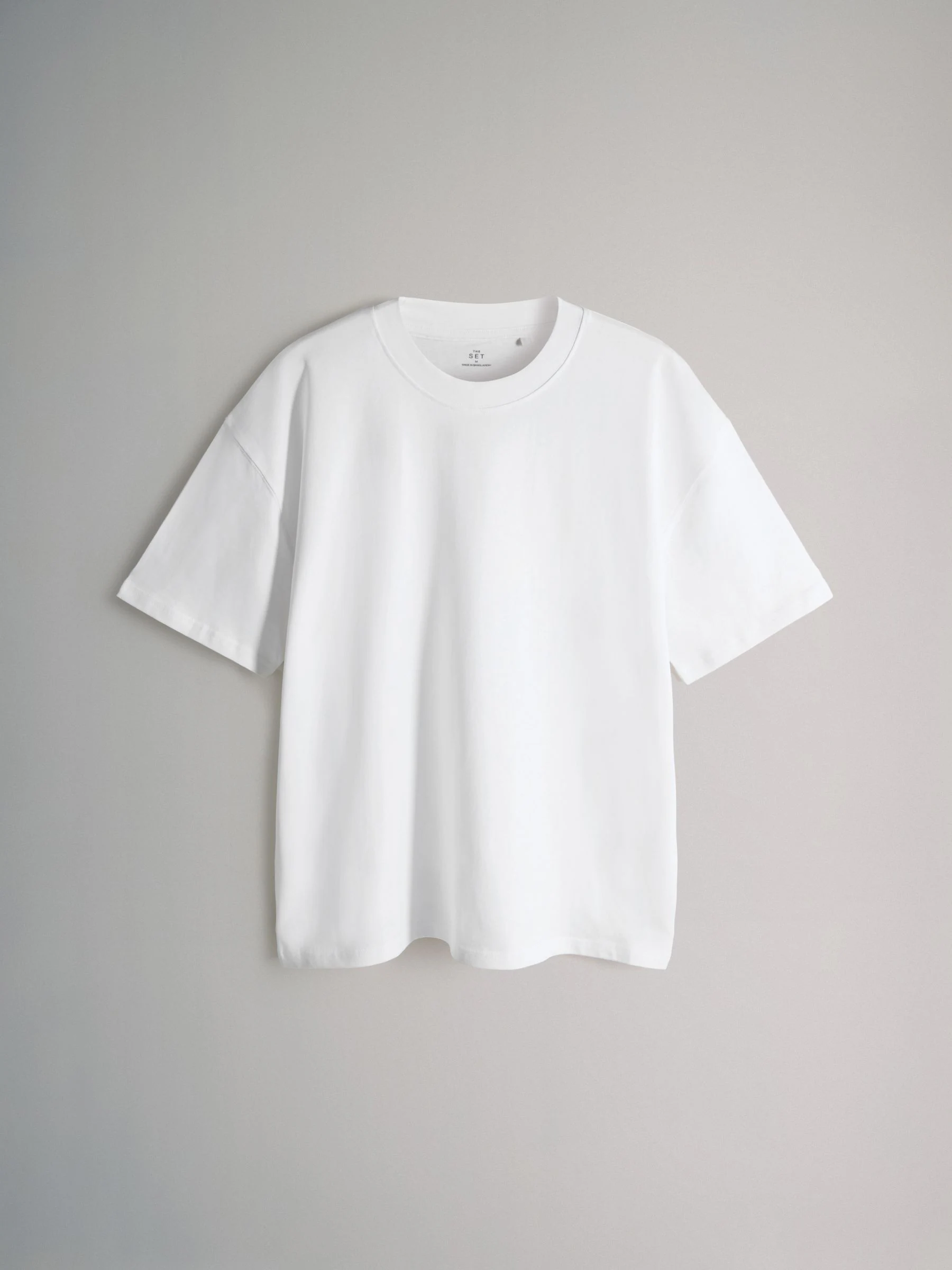 Black Grey White - The Set 4 Pack Short Sleeve Cotton T-Shirts