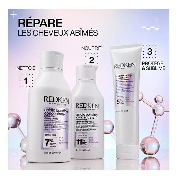 Condicionador reparador Redken Acidic Bonding Concentrate para cabelos sensibilizados