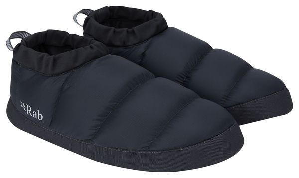 Chaussons de bivouac en duvet Down Hut Gris Unisexe