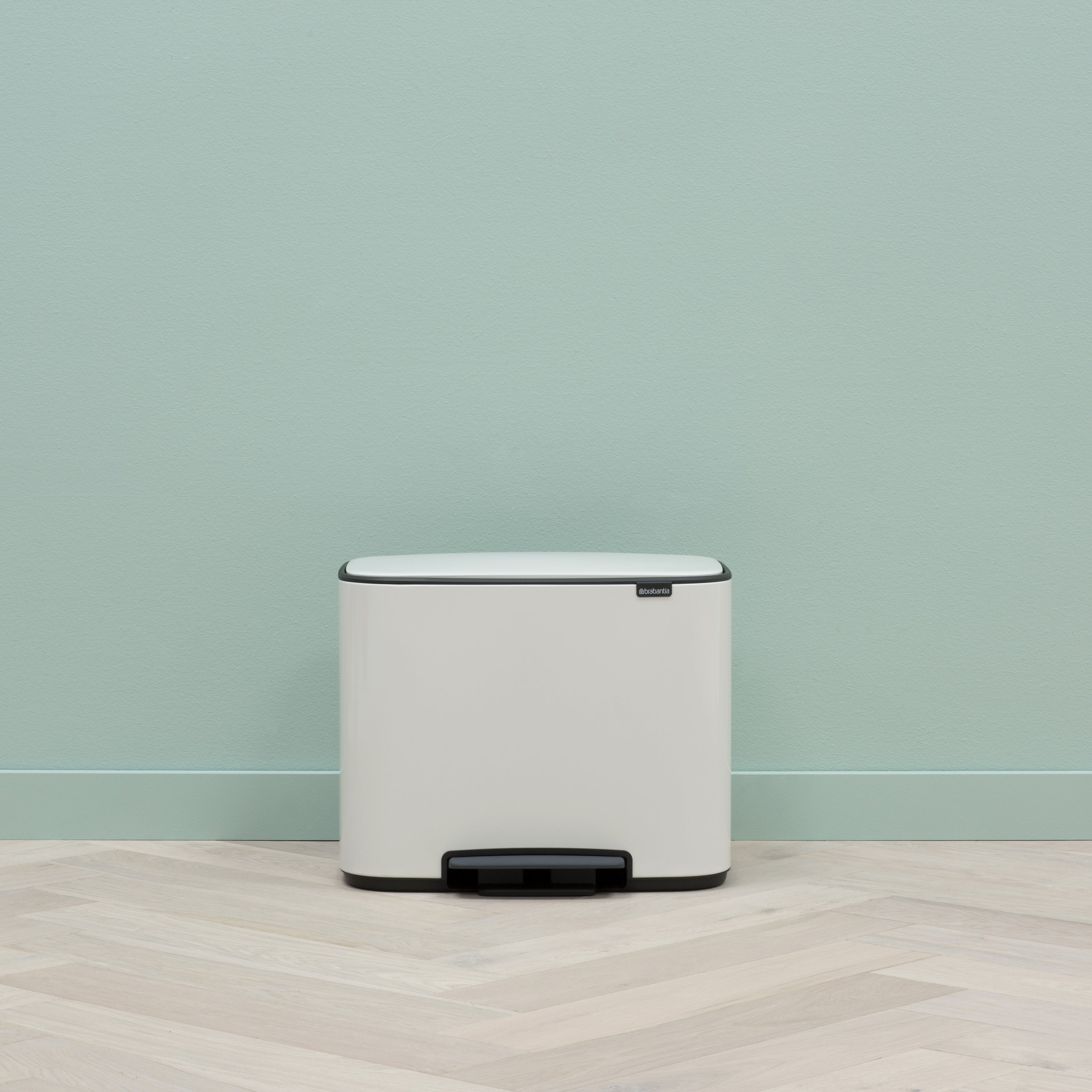 Brabantia Bo Pedaalemmer 11 +  23 L - Wit