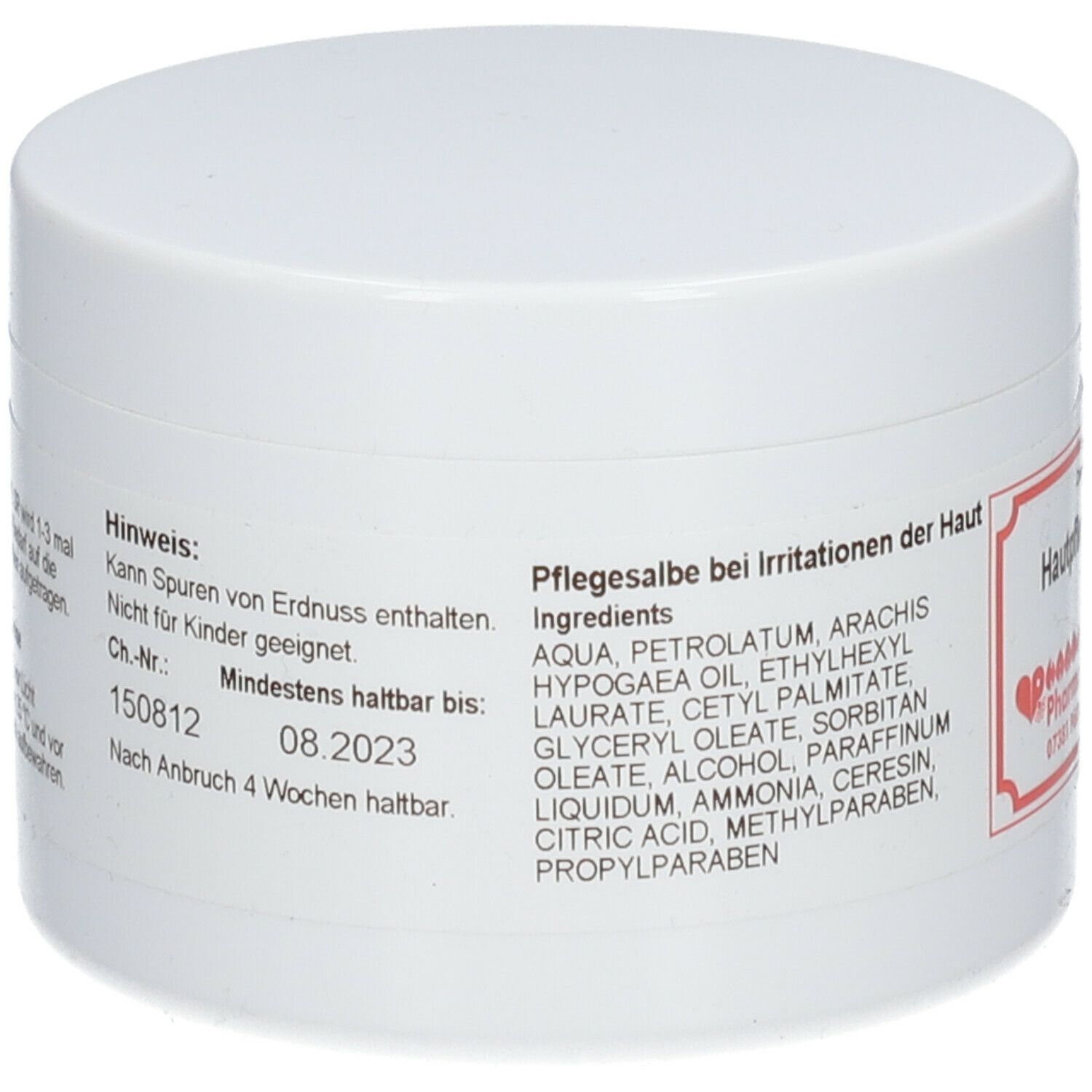 Hautpflegesalbe W/L SR