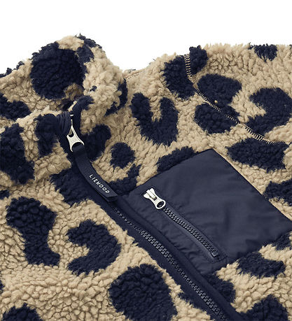 Liewood Fleecejacke - Nolan - MEGA Leo Mist
