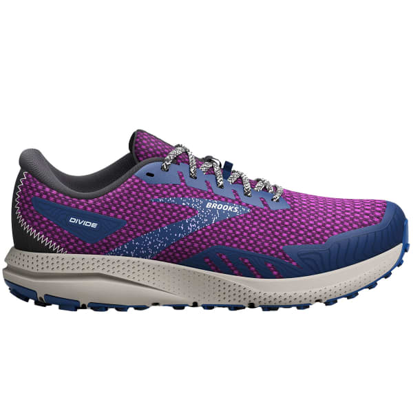 Chaussure trail BROOKS DIVIDE 4 PURPLE/NAVY/OYSTER