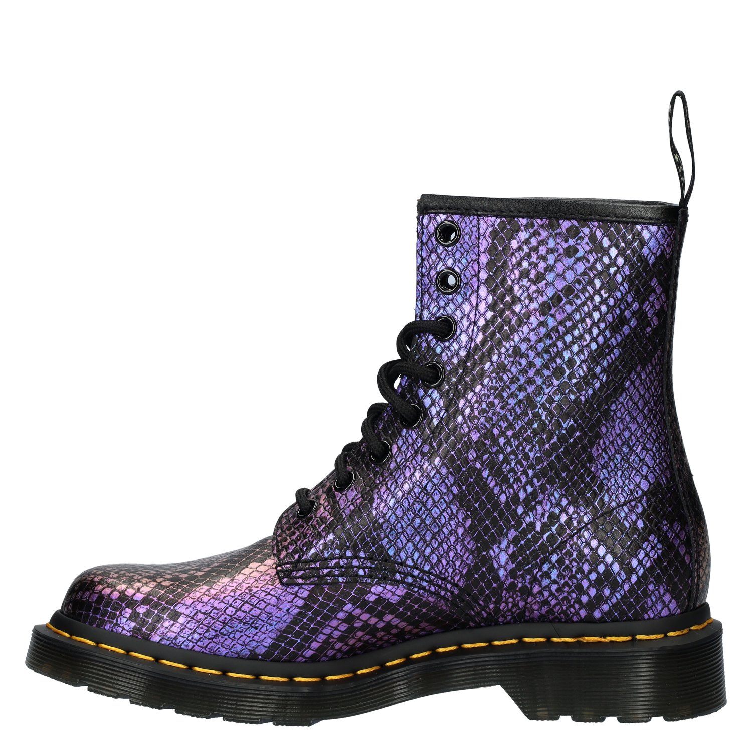 Dr. Martens Viper Croc dames veterboot Dr. Martens Zwart