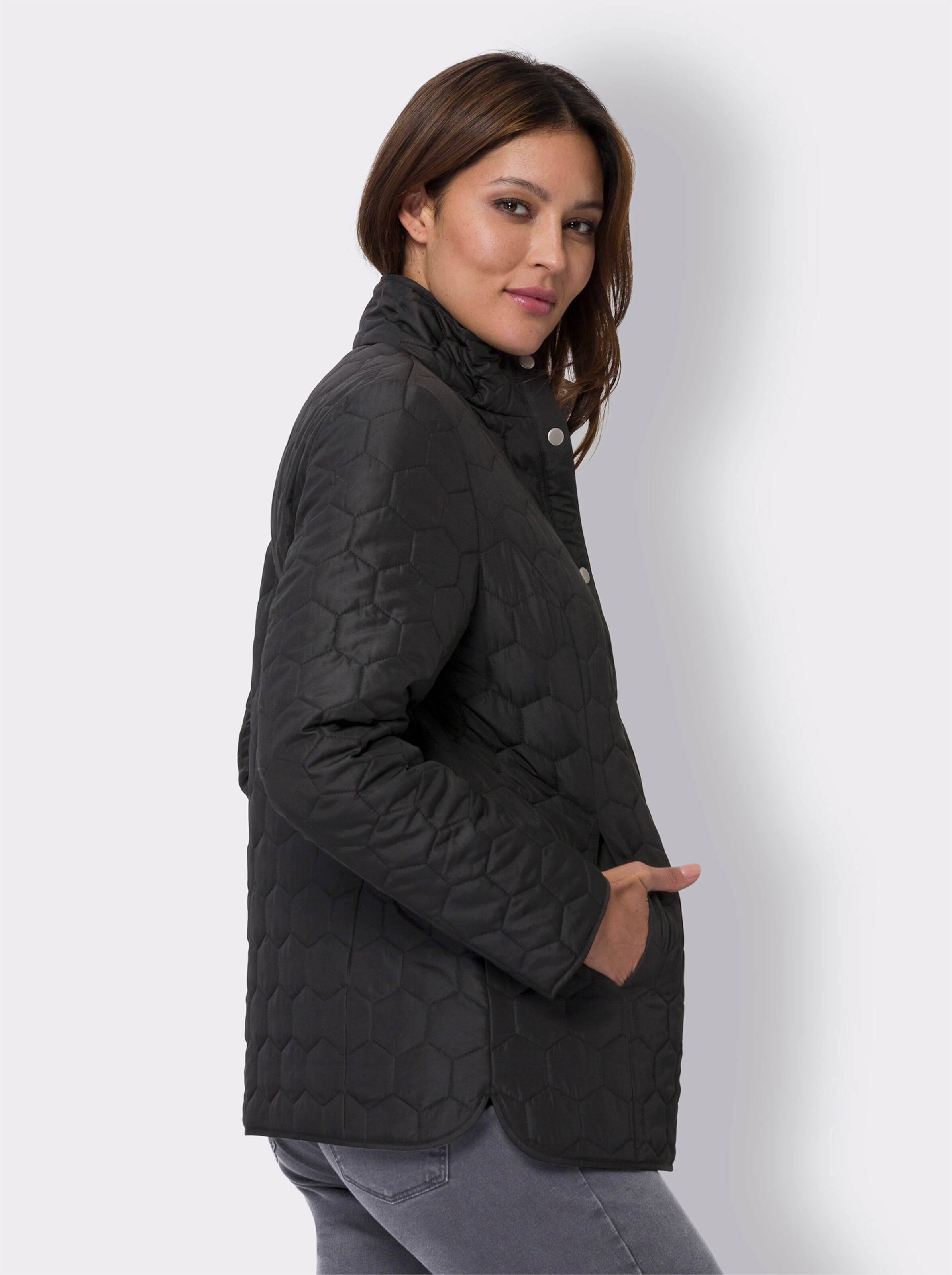 Steppjacke gefüttert und wattiert