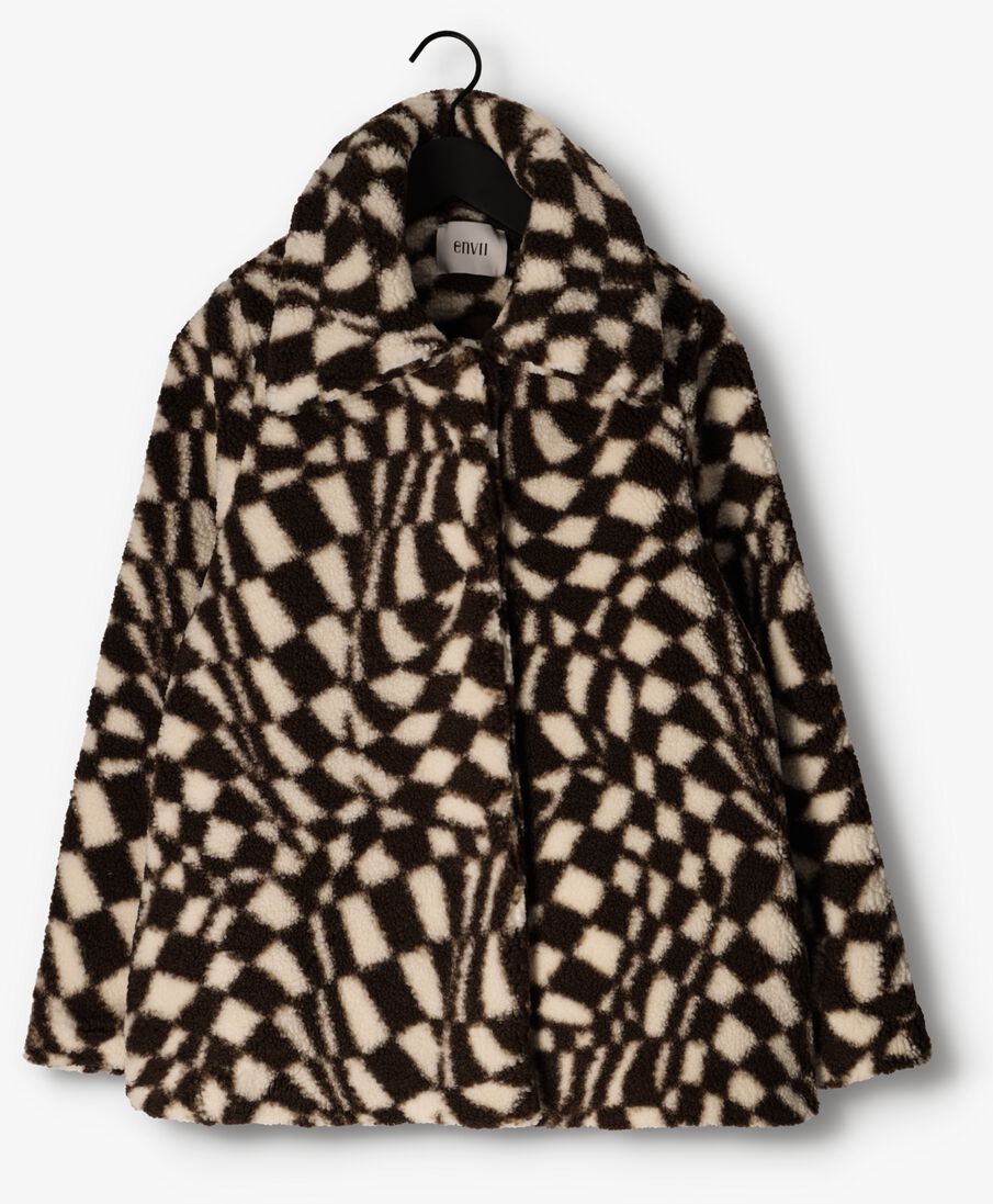 ENVII grijze envii jack enfair jacket aop 6769