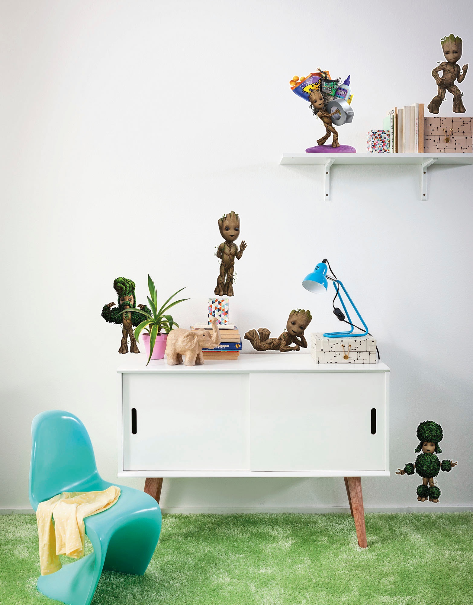 Komar Wandtattoo »I am Groot! - Grösse 50 x 70 cm« selbstklebend, Wandsticker, Kinderzimmer