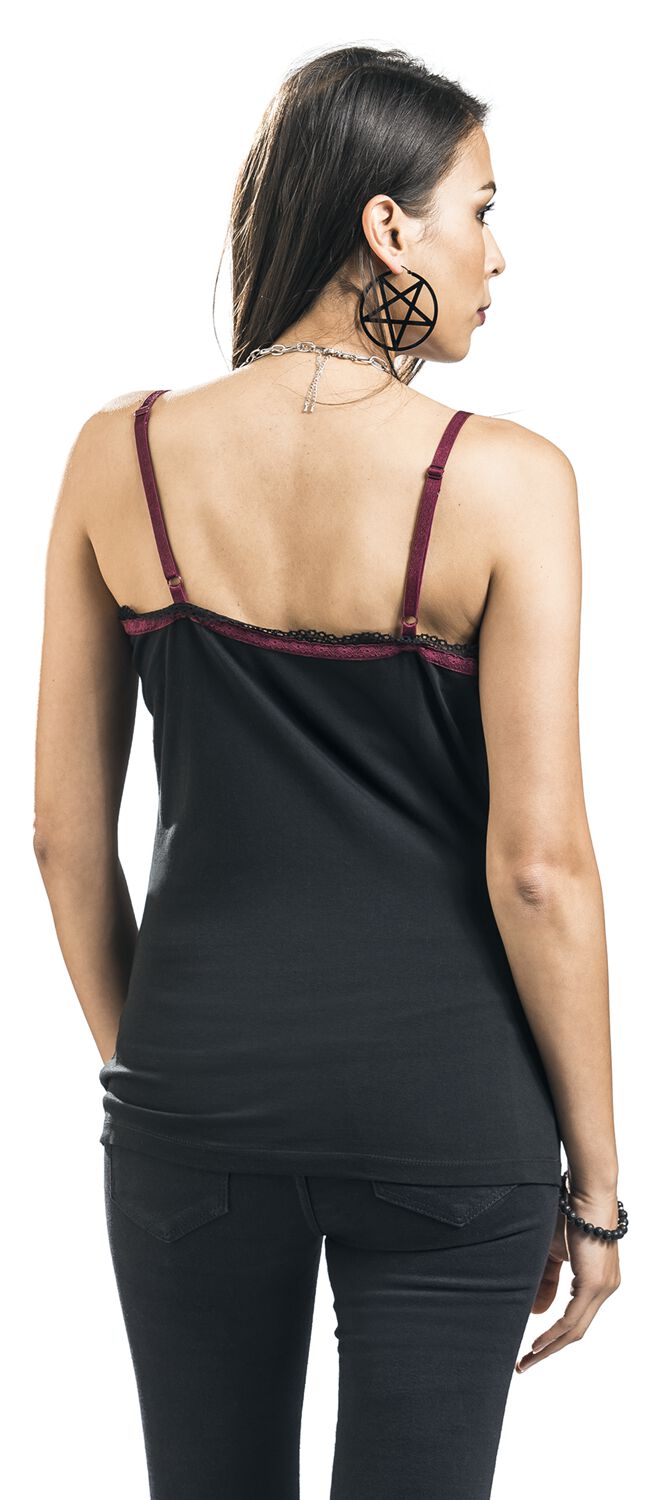 Haut Avec Dentelle | Gothicana by EMP Top