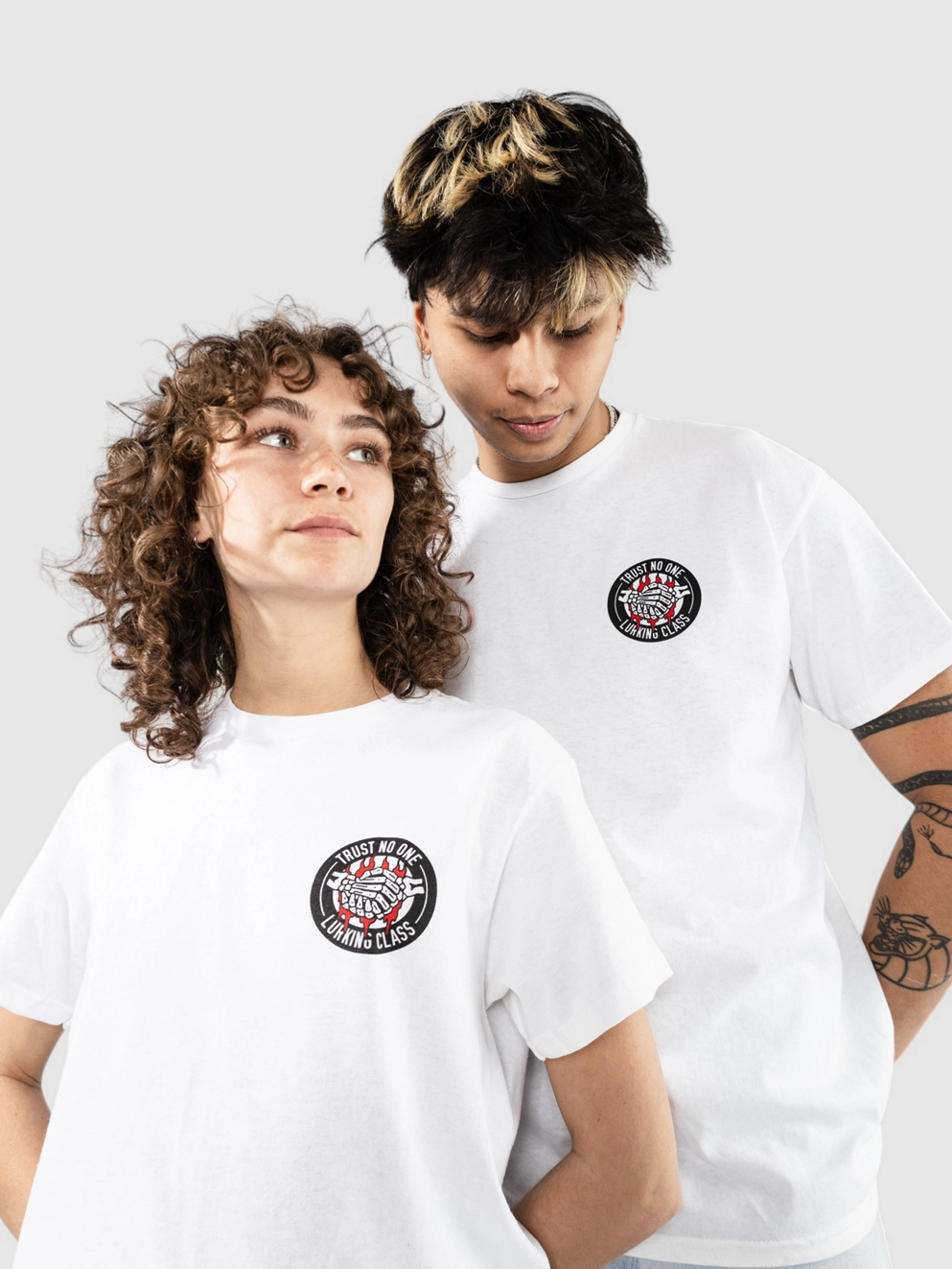 Lurking Class Trust No One T-Shirt white