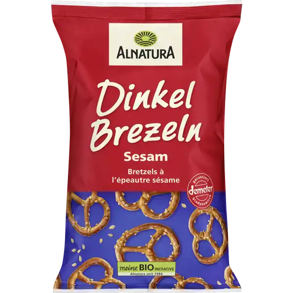Bio Dinkel Brezeln Sesam