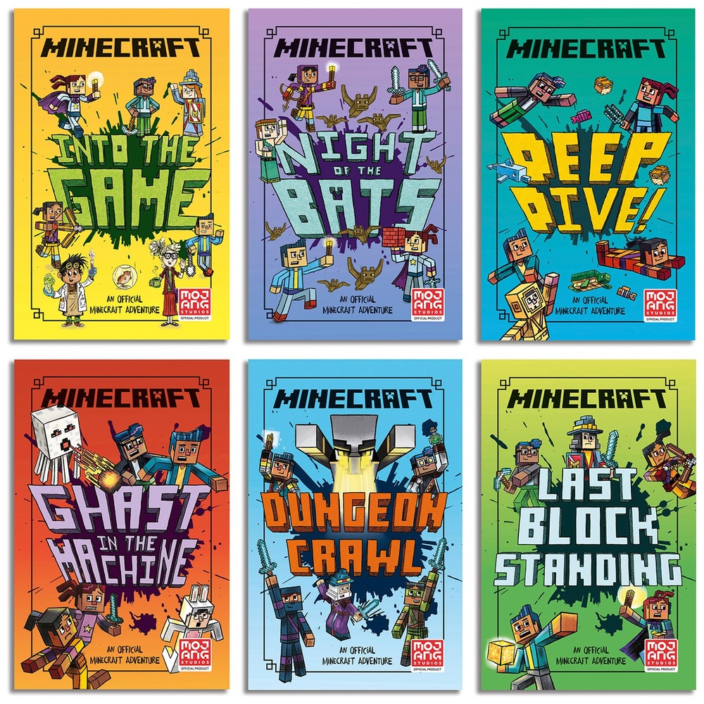 Minecraft Die Waldschwert-Chroniken-Sammlung: 6-teiliges Buch-Schuberset
