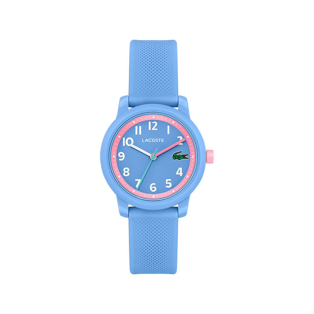 Montre LACOSTE 12.12. Kids enfant résine bleu bracelet silicone bleu