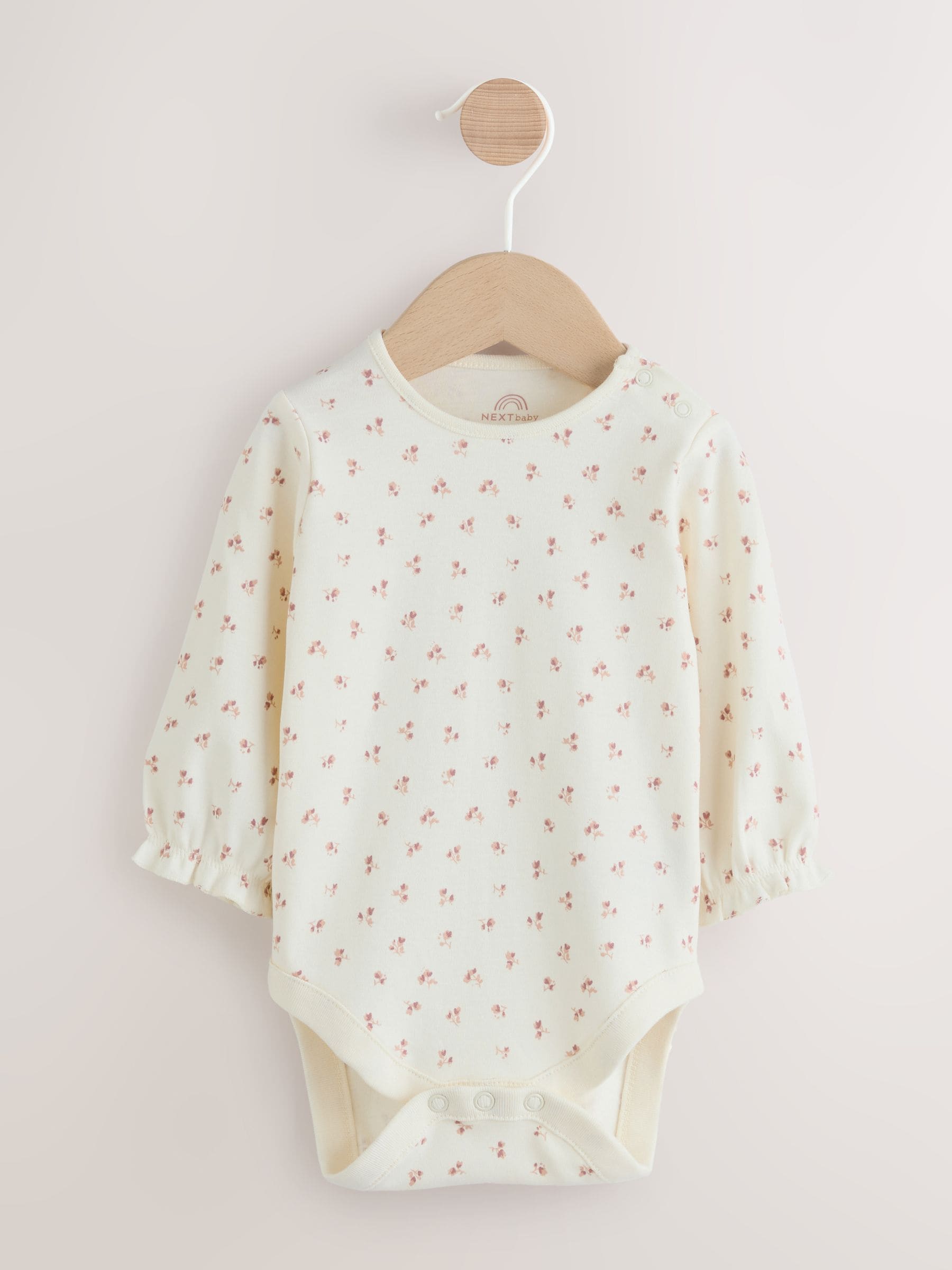 Roze met borduursel - Set van corduroy pinafore, bodysuit met lange mouwen en maillot voor baby's (0mnd-2jr)