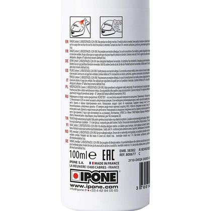 Produit d'entretien Ipone CARELINE HELMET'OUT 100ML
