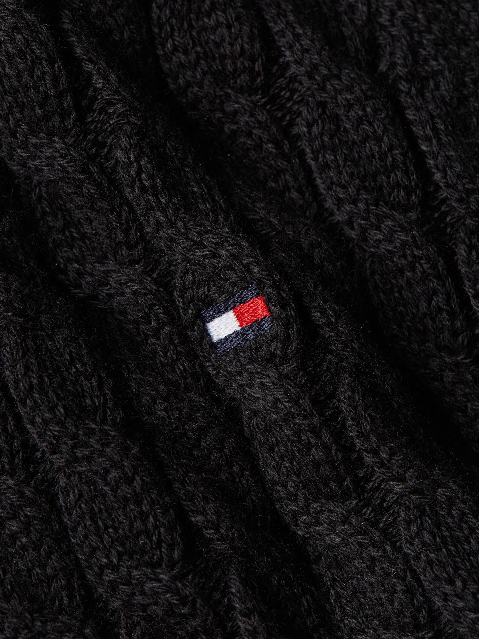 Tommy Hilfiger| Damen Strickjacke CO MINI CABLE C-NK CARDIGAN