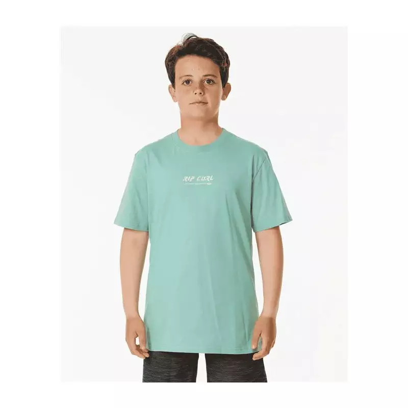 Teeshirt junior RIPCURL Pure Surf Art Tee -Boy Dusty Green