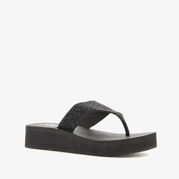 Skechers Vinyasa Stone dames teenslippers