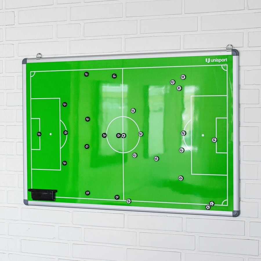 Unisport Tableau Tactique 60cm. x 90cm. - Vert/Blanc/Noir