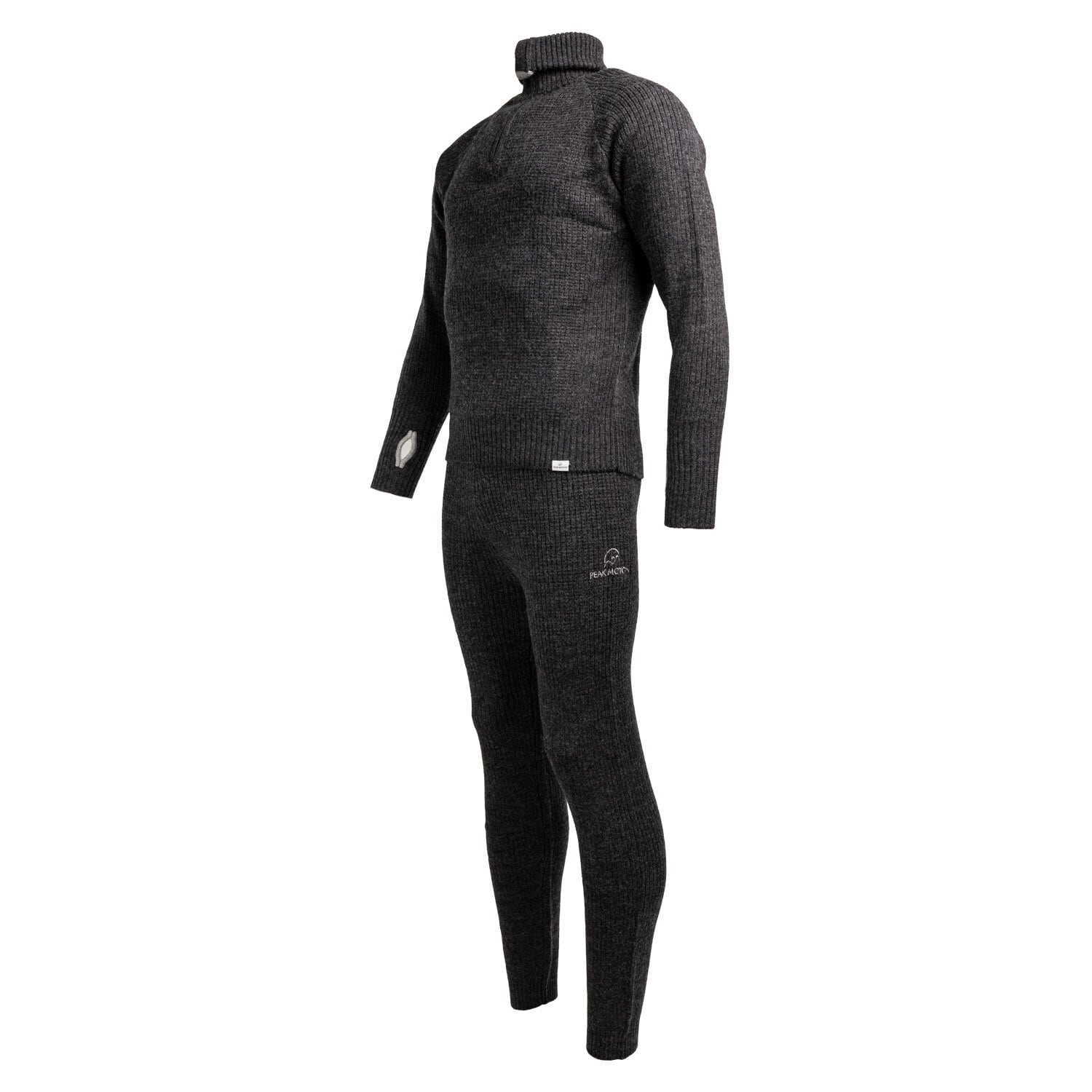 Peak Motion Vidda Pants, Dark Grey<br>Strikket Ullbukse - Unisex